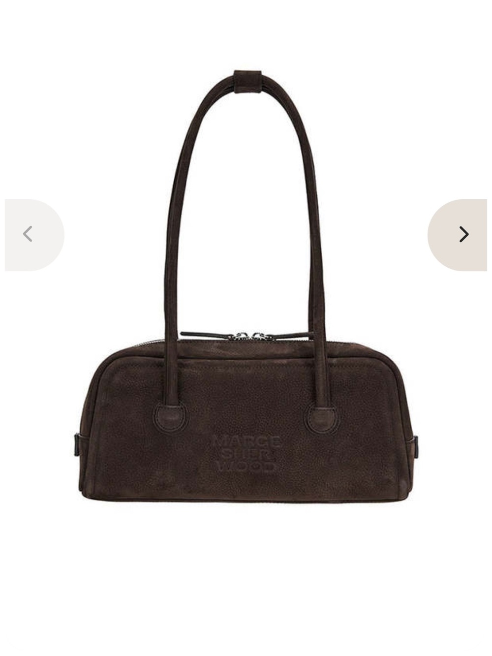 ✨ Marge Sherwood Soft Baguette Bag in Hush Nubuck ✨